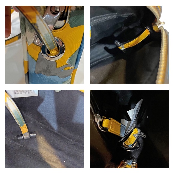 Marc by Marc Jacobs Sally Jerrie Rose Convertible Floral Crossbody Bag / Clutch - Picture 12 of 16